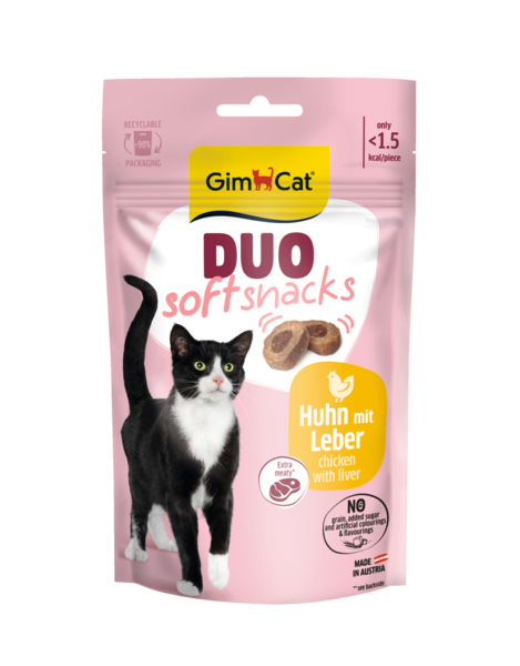 GimCat Duo Softsnack Huhn mit Leber